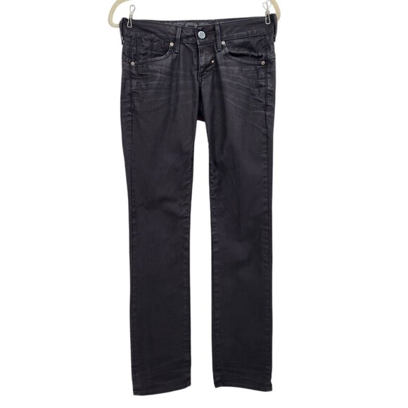 G-Star Corvet Straight Distressed Gray Denim Jeans Womens 28X32 - Picture 14 of 14